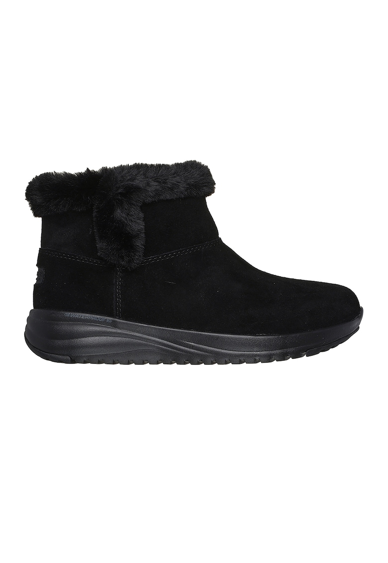 Ghete slip-on impermeabile On The Go - Negru