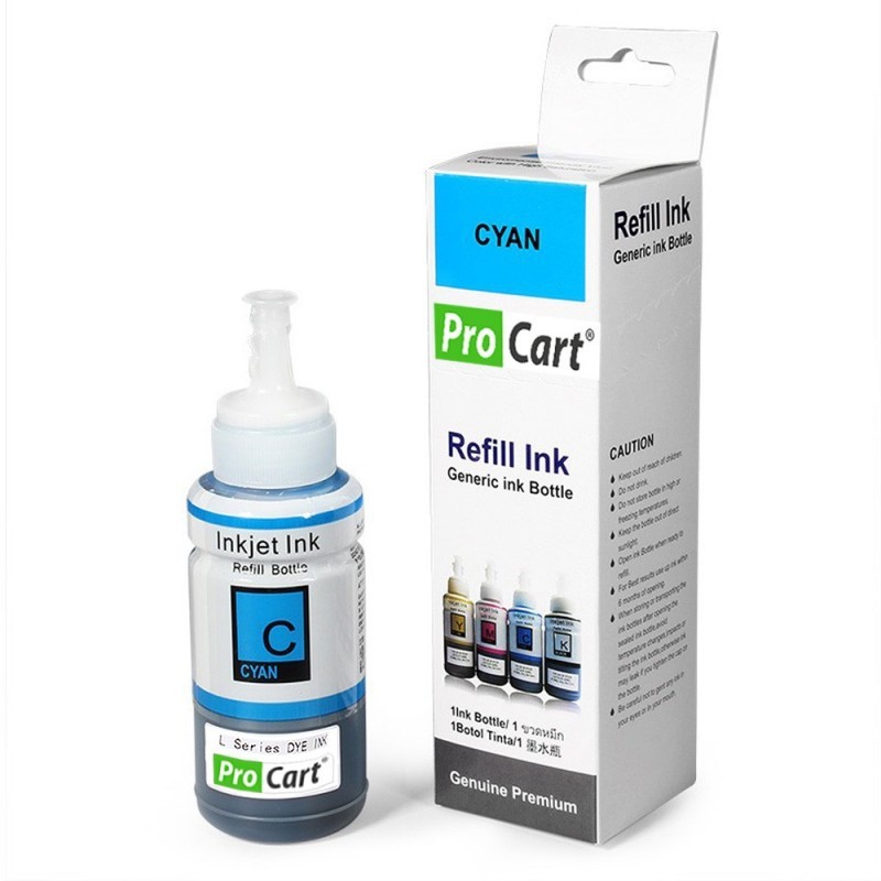 Oferte la Consumabil Cerneala refill foto DYE Cyan pentru Epson seria L