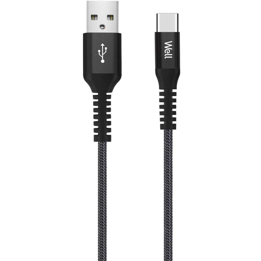 Oferte la Cablu de Date si Incarcare USB la USB-C 1m 5A Negru