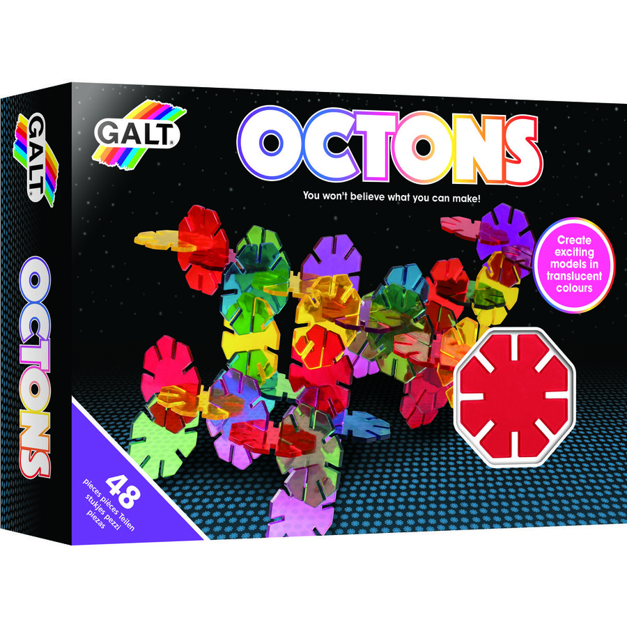 Oferte la Set De Construit Octons 48 Piese 4 Ani+