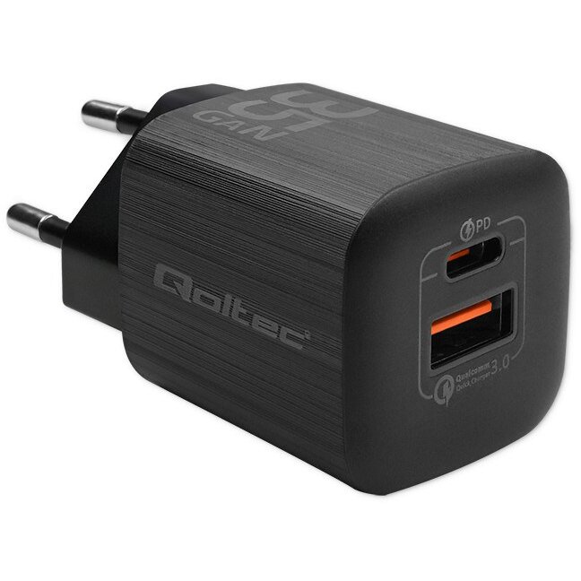 Oferte la Incarcator 35W USB C USB A Fast Charging Negru
