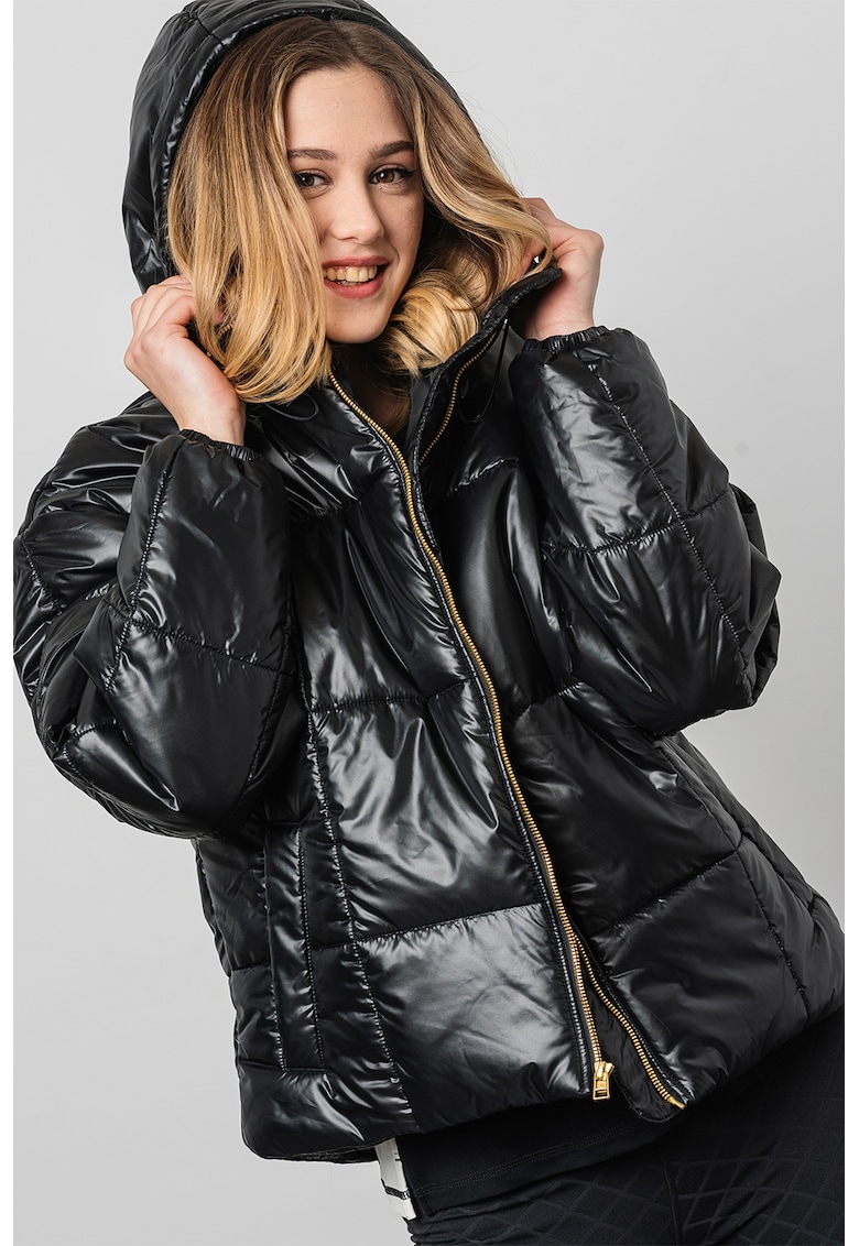 Geaca cu gluga - Negru