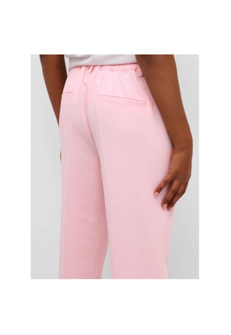 Pantaloni dama - 582012 - Roz - Poliester - Roz