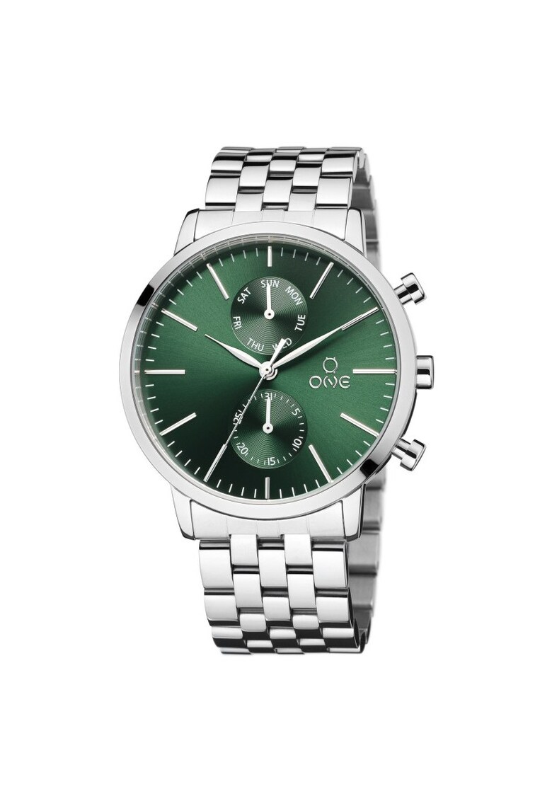 Ceas analog cu bratara din otel Elite