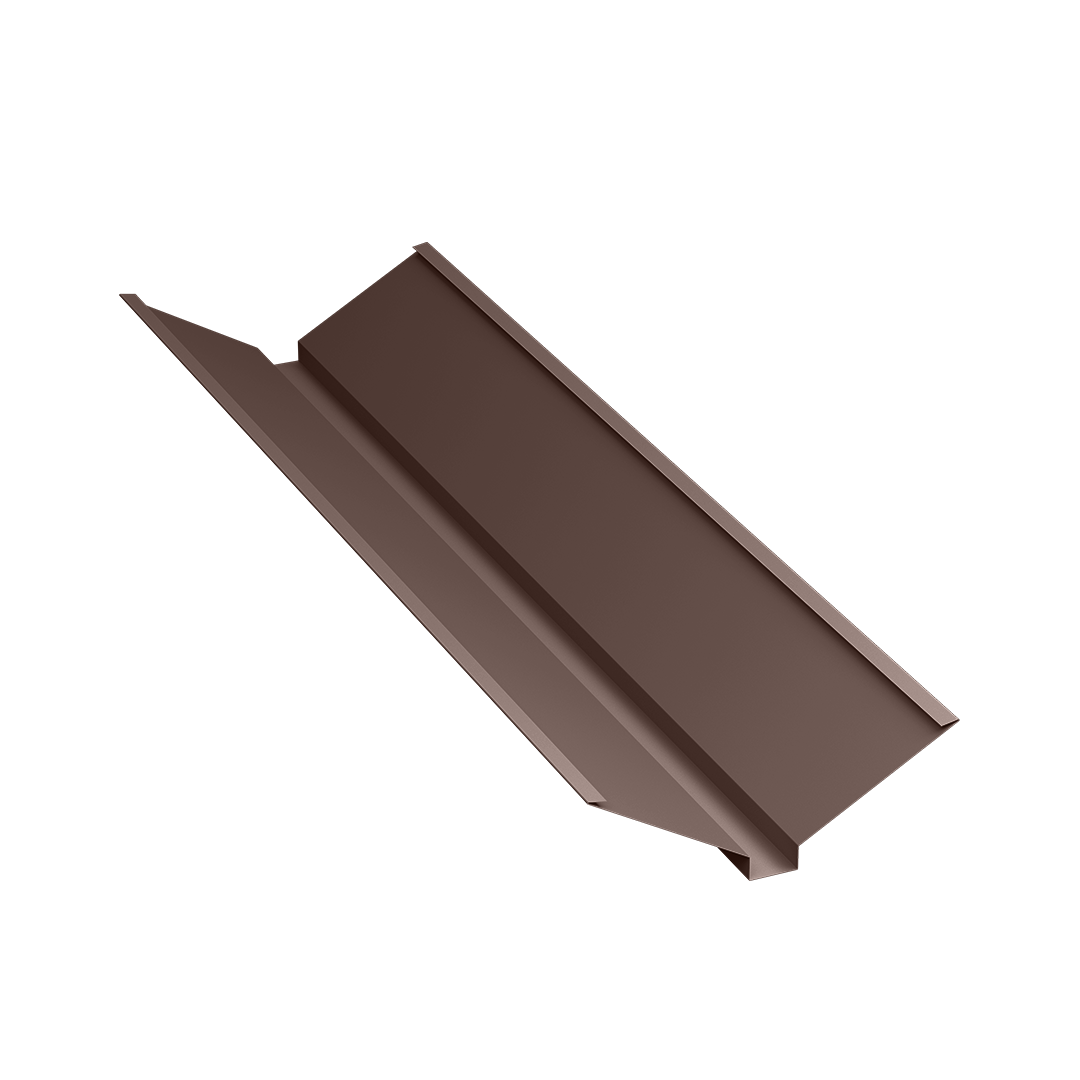 Dolie tabla zincata Caretta, maro, RAL 8017, mat, L= 2 m