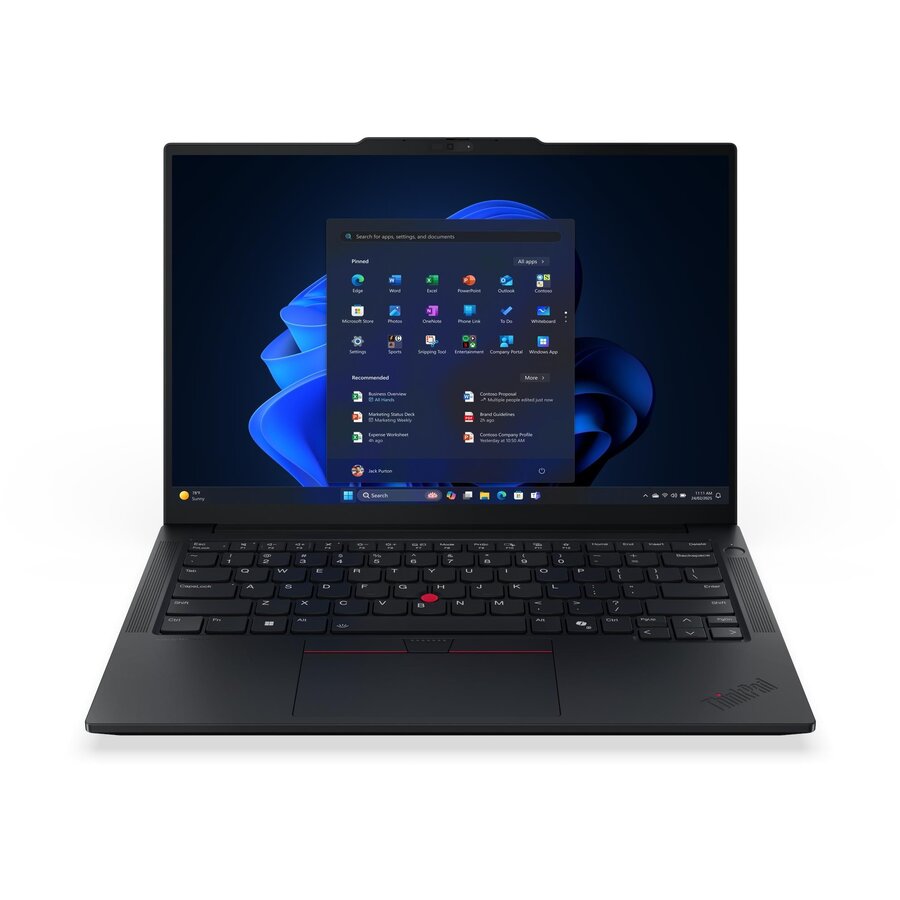 Laptop ThinkPad E14 G7 WUXGA 14 inch Intel Core Ultra 5 226V 16GB 512GB SSD Windows 11 Pro Black
