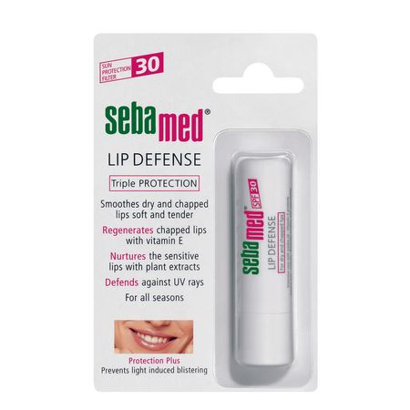 Oferte la Balsam de buze dermatologic Sebamed, protector, SPF 30 (Concentratie: Balsam de buze, Gramaj: 4,8 g)