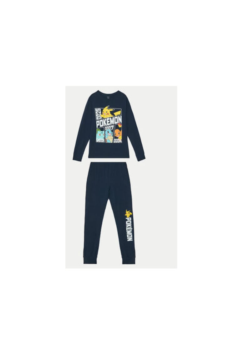 Oferte la Pijama copii -  304718939 - Bumbac - Albastru - Albastru