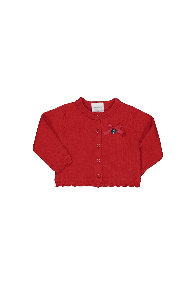 Cardigan Fete - 303327552 - Poliacril - Rosu