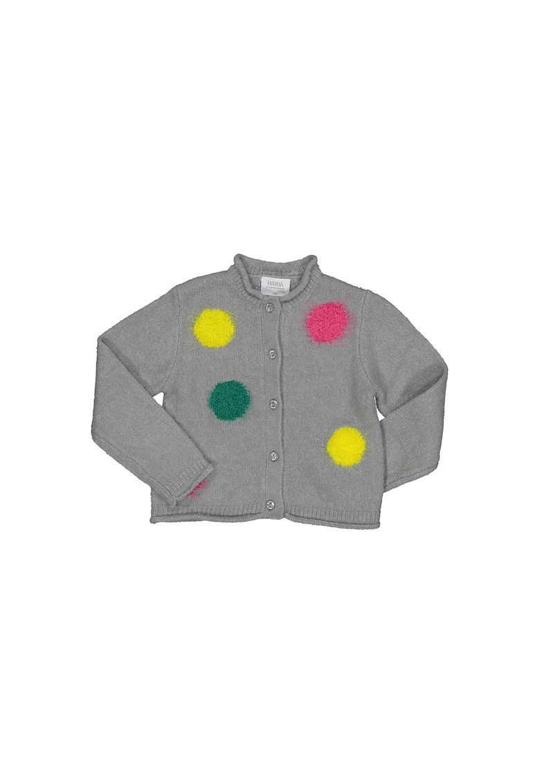Cardigan Fete - 303327583 - Poliacril - Gri