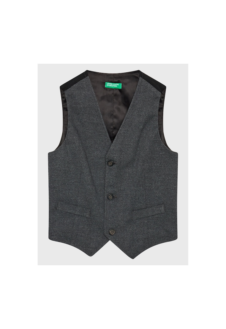 Vesta copii - Bumbac - Gri