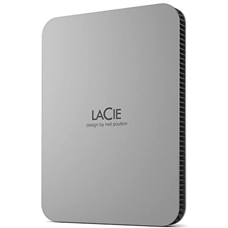 Oferte la Hard disk extern Mobile Drive 1TB 2.5 inch USB-C Moon Silver