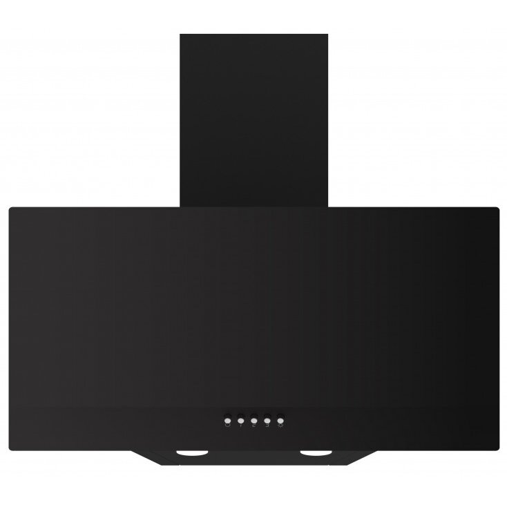 Oferte la Hota Decorativa HD-3DGBK 3 Trepte de Putere 1 Motor Iluminare LED Sticla Securizata Filtru Aluminiu 60CM Negru