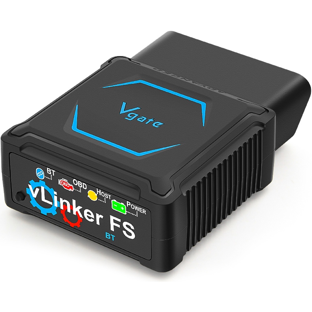 Oferte la Vgate vLinker FS Bluetooth OBD2 – adaptor diagnoza auto profesional, compatibil iOS Android Windows, suport FORScan, programare ECU si protocoale MS-CAN