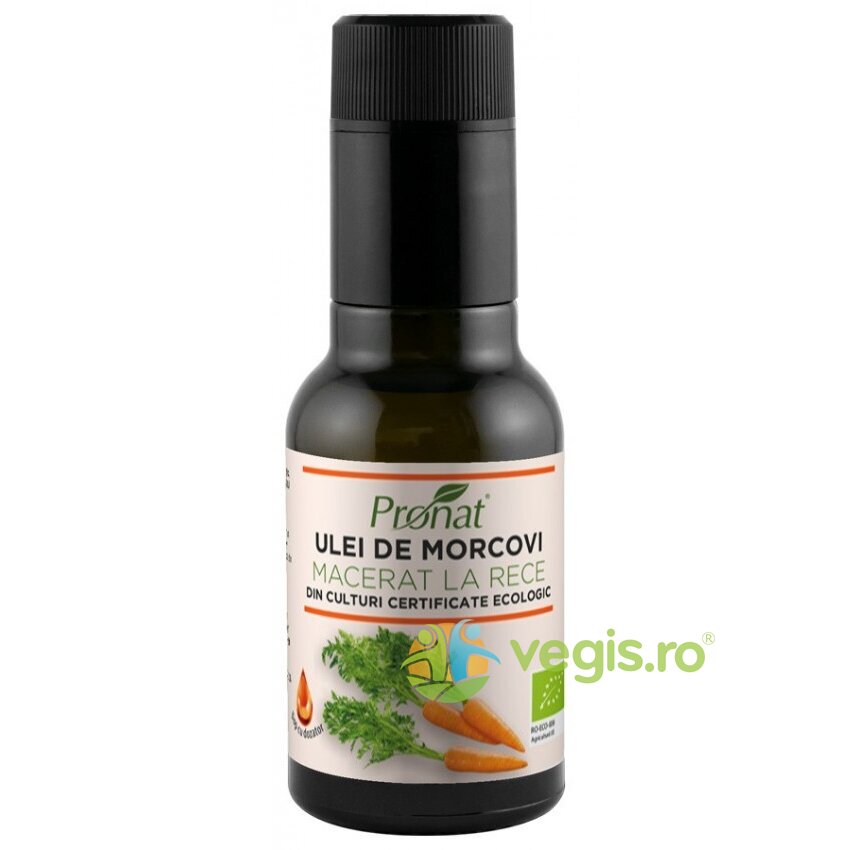 Oferte la Ulei de Morcovi Macerat la Rece Ecologic/Bio 100ml