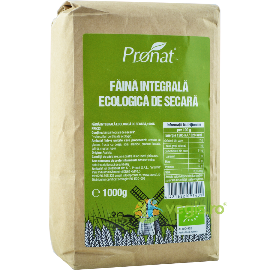 Oferte la Faina Integrala de Secara Ecologica/Bio 1kg