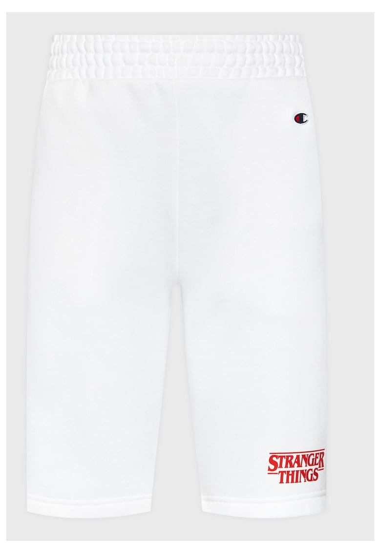 Oferte la Pantaloni scurti unisex -  Bumbac - Alb