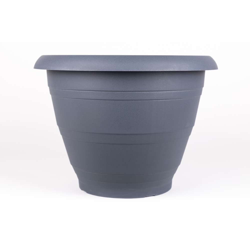 Oferte la Ghiveci Harplast Lyra, polipropilena, antracit, 350 mm