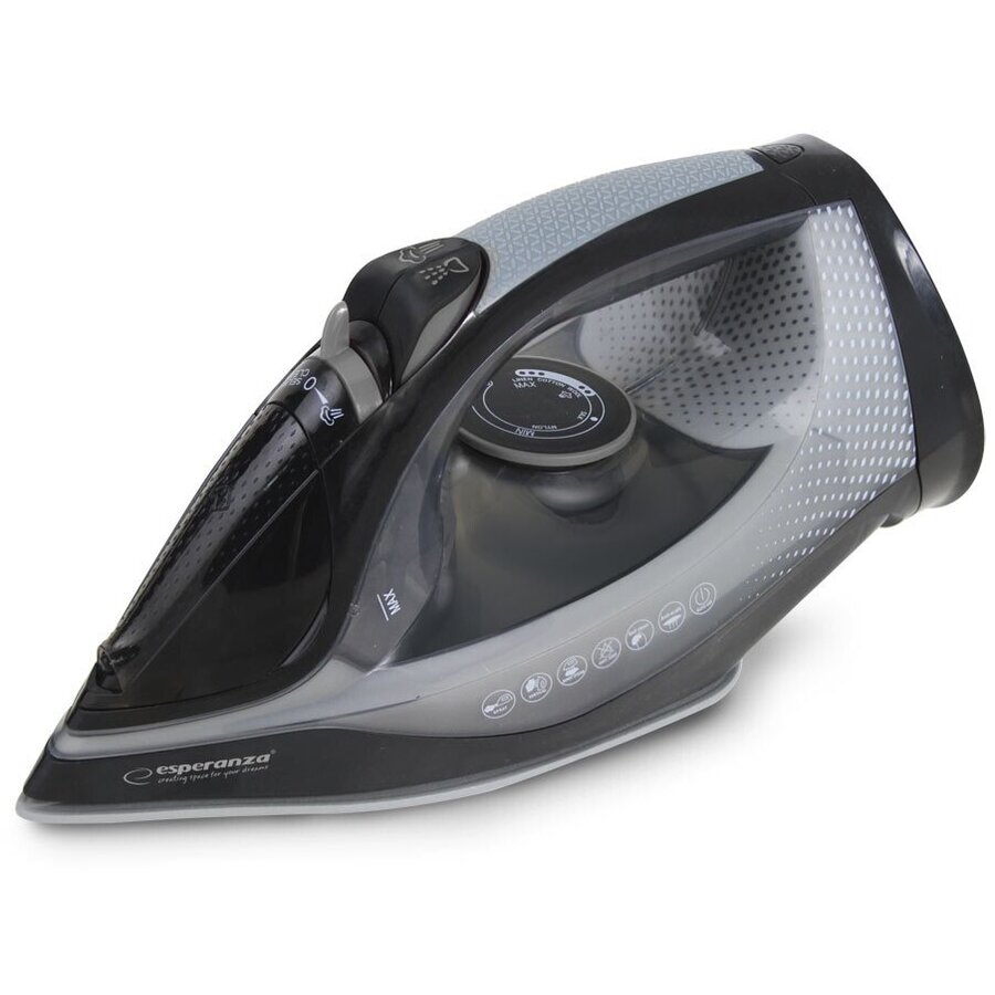 Oferte la Fier de Calcat Satin EHI011 fara Fir 2600W Ceramica Negru