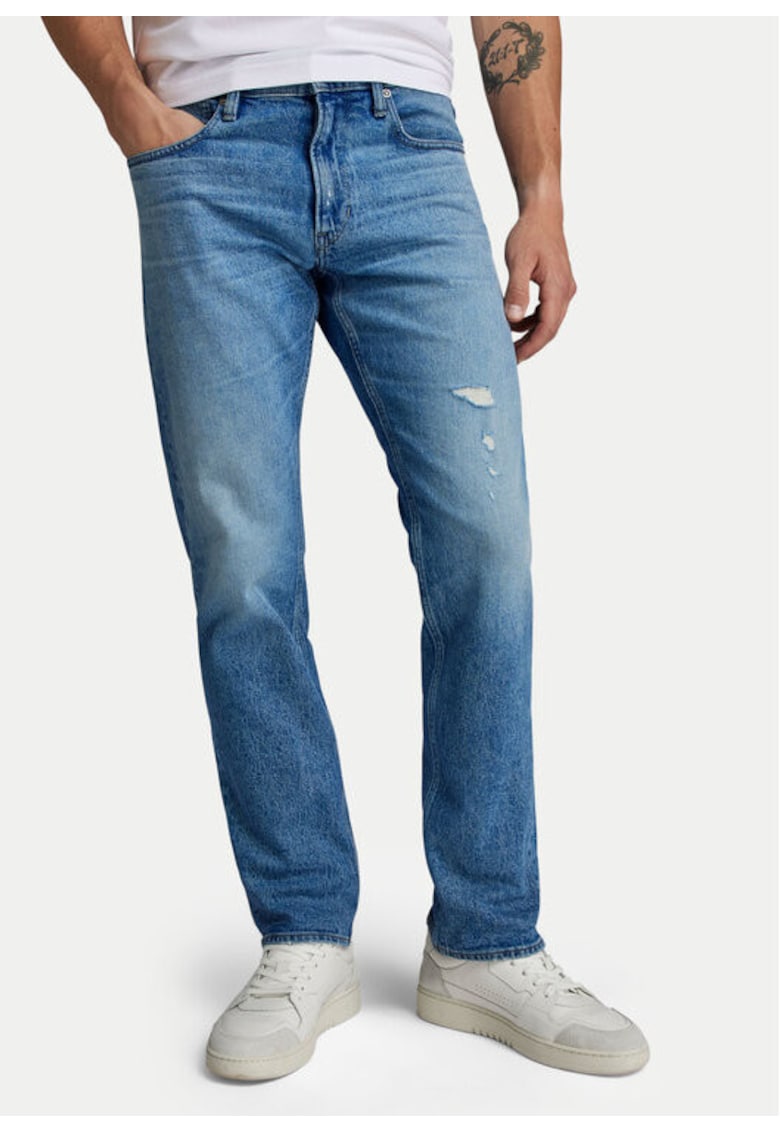 Blugi barbati - G Star Raw - 303804893 - Bumbac - Albastru - Albastru