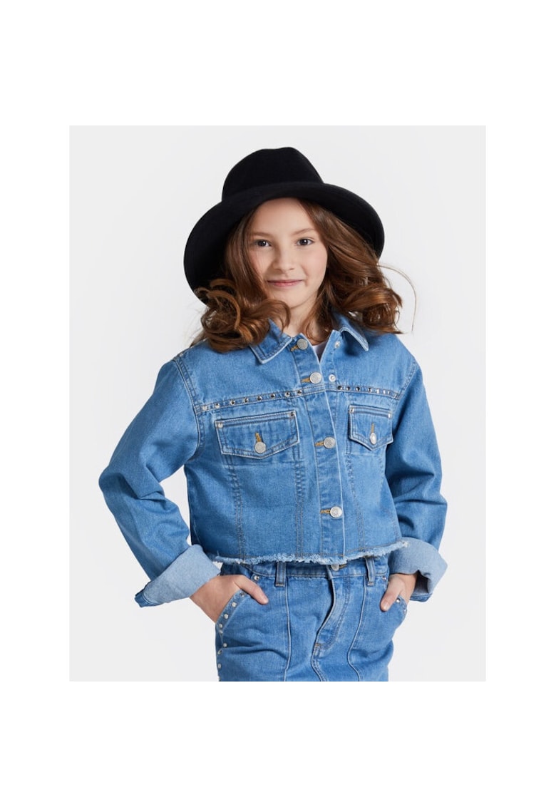 Geaca copii - 010842 - Albastru - Bumbac - Albastru
