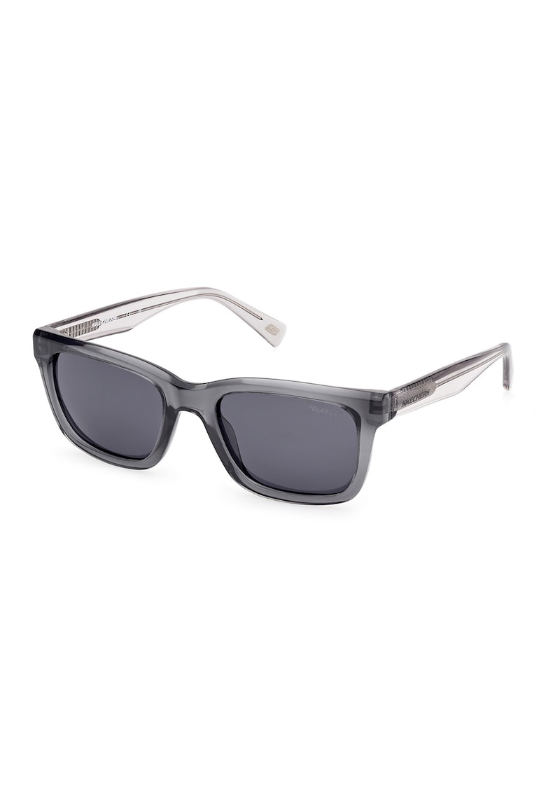 Oferte la Ochelari de soare patrati cu lentile polarizate - Gri
