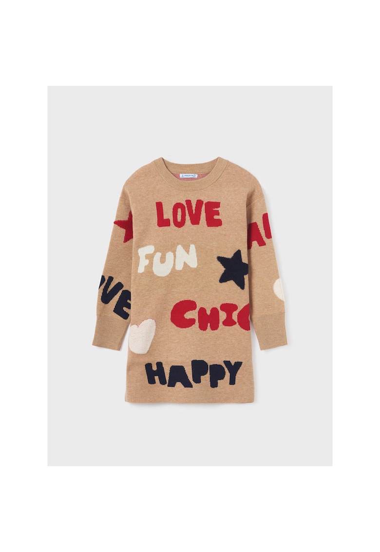 Rochie Fete - 303274788 - Viscoza - Bej