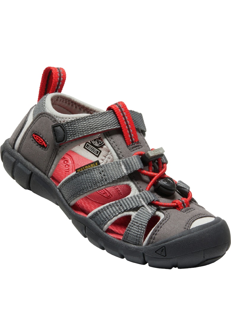 Sandale copii - 10011466KEN01S8 - Textil/Sintetic - Rosu/Gri