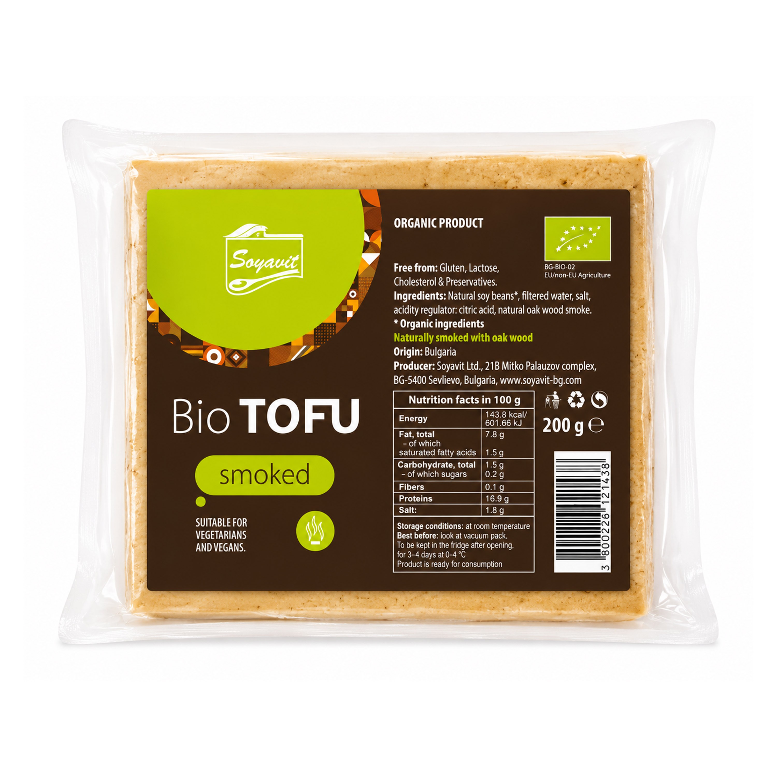 Oferte la Tofu bio afumat, 200g Soyavit
