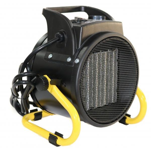 Oferte la Aeroterma electrica PRO 2kW PTC 230V Protectie IP20 Negru/Galben