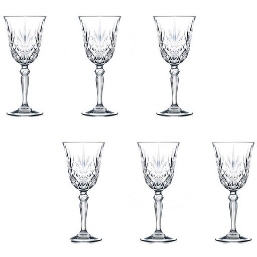 Oferte la Set 6 pahare vin cu picior Melodia