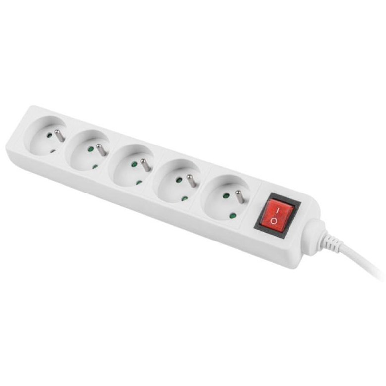 Oferte la Prelungitor Lanberg 5 prize alb PS1-05E-0300-W