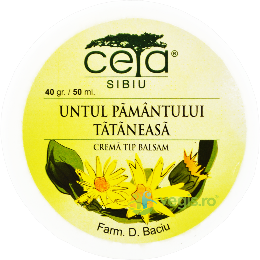 Oferte la Unguent Untul Pamantului si Tataneasa 40g