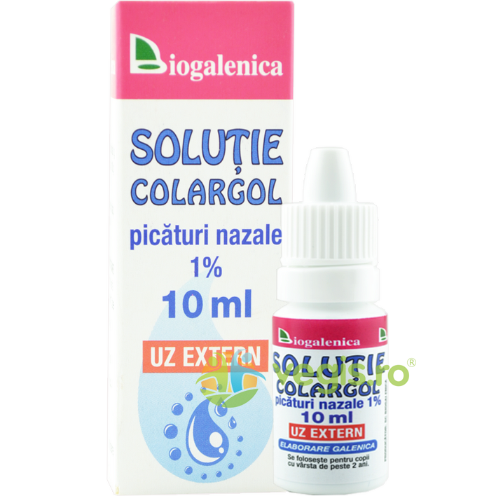 Oferte la Colargol Picaturi Nazale 1% 10ml