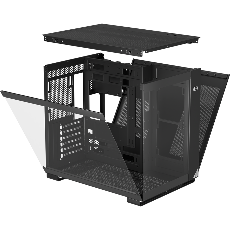 Oferte la Carcasa C3 T500  Middle Tower ATX  Sticla Securizata  Negru