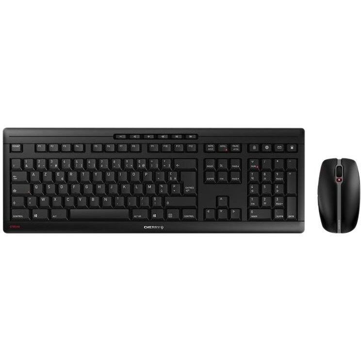 Oferte la Kit Tastatura si Mouse JD-8560EU-2 Stream Desktop Rechargeable Wireless Layout US Euro Negru