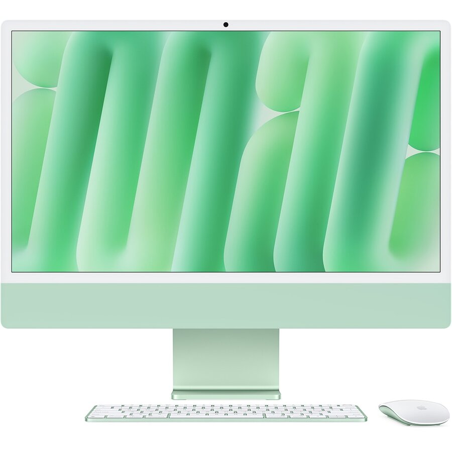 Oferte la Sistem All in One iMac 24 inch IPS M4 10-Core 16GB 256GB SSD macOS Green