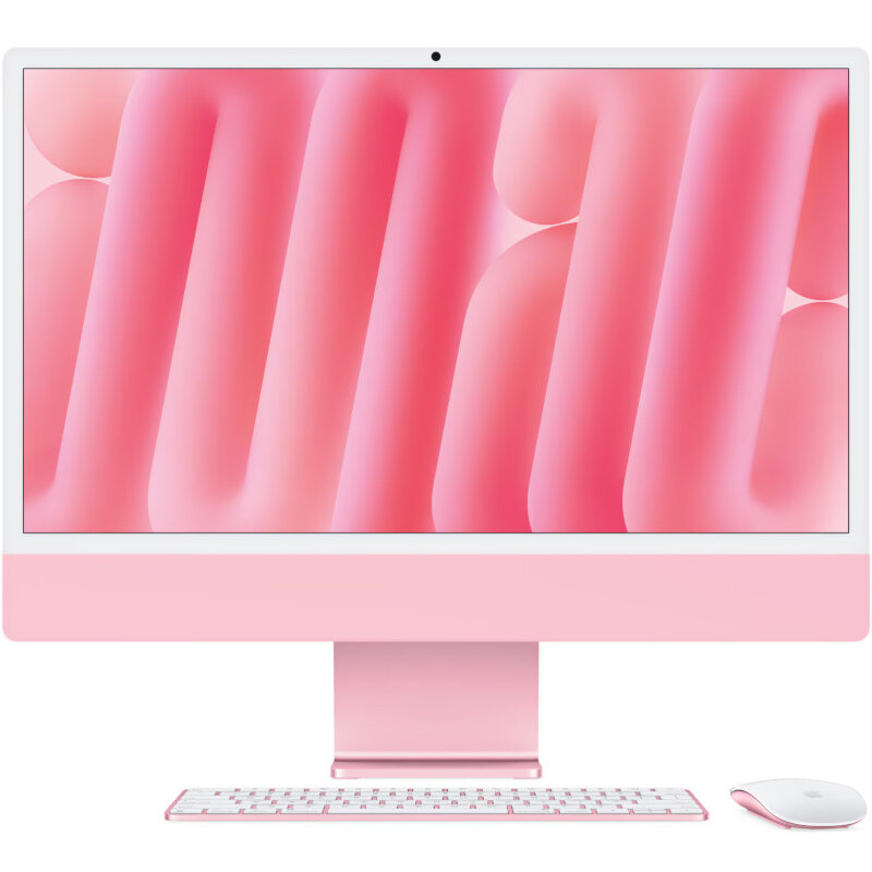Oferte la Sistem All in One iMac 4.5K Retina 24inch M4 10-Core 16GB 512GB SSD macOS Pink