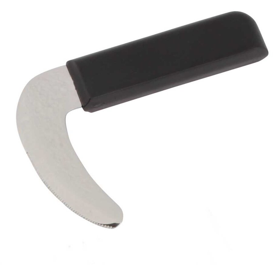 Oferte la Cutit Cu Maner Curbat Ergonomic Otel Inoxidabil Negru