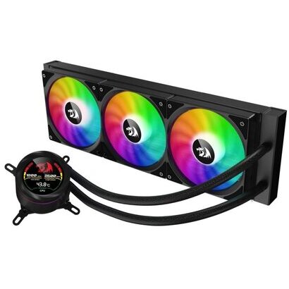 Cooler procesor cu lichid CCW-1017 alb iluminare aRGB cu display