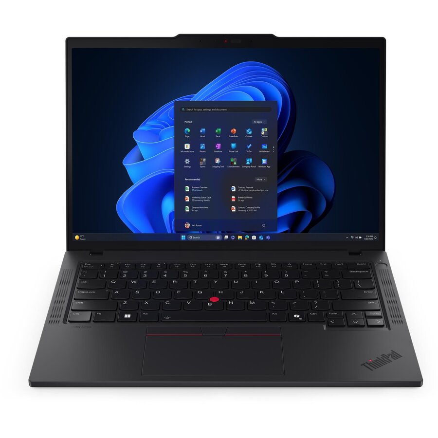 Laptop ThinkPad T14 G6 WUXGA 14 inch Intel Core Ultra 7 265H 64GB 1TB SSD Windows 11 Pro Black