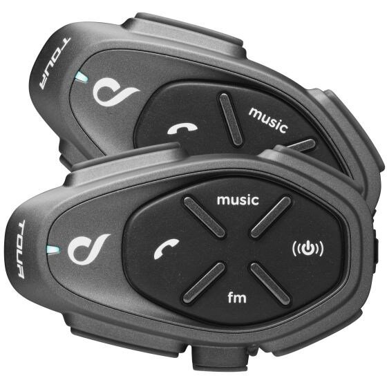 Oferte la Casti TOUR HD Motorbike Intercom 1500m 2pcs Negru