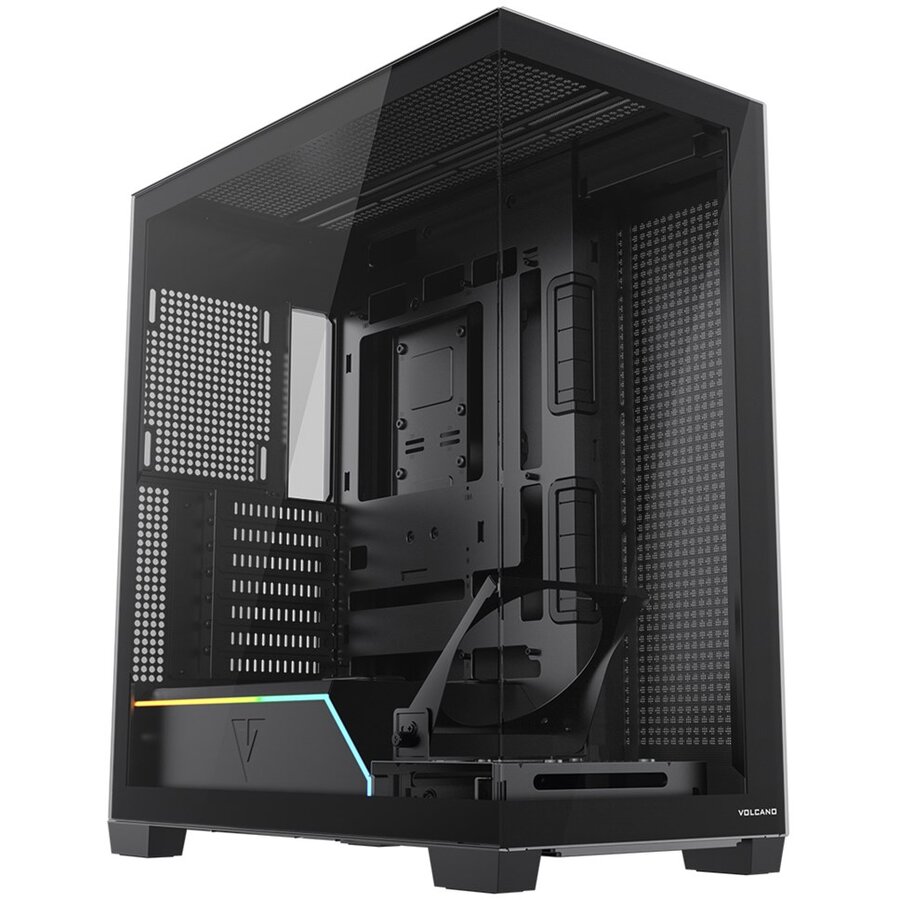 Carcasa Volcano Stellar Plus Midi Negru