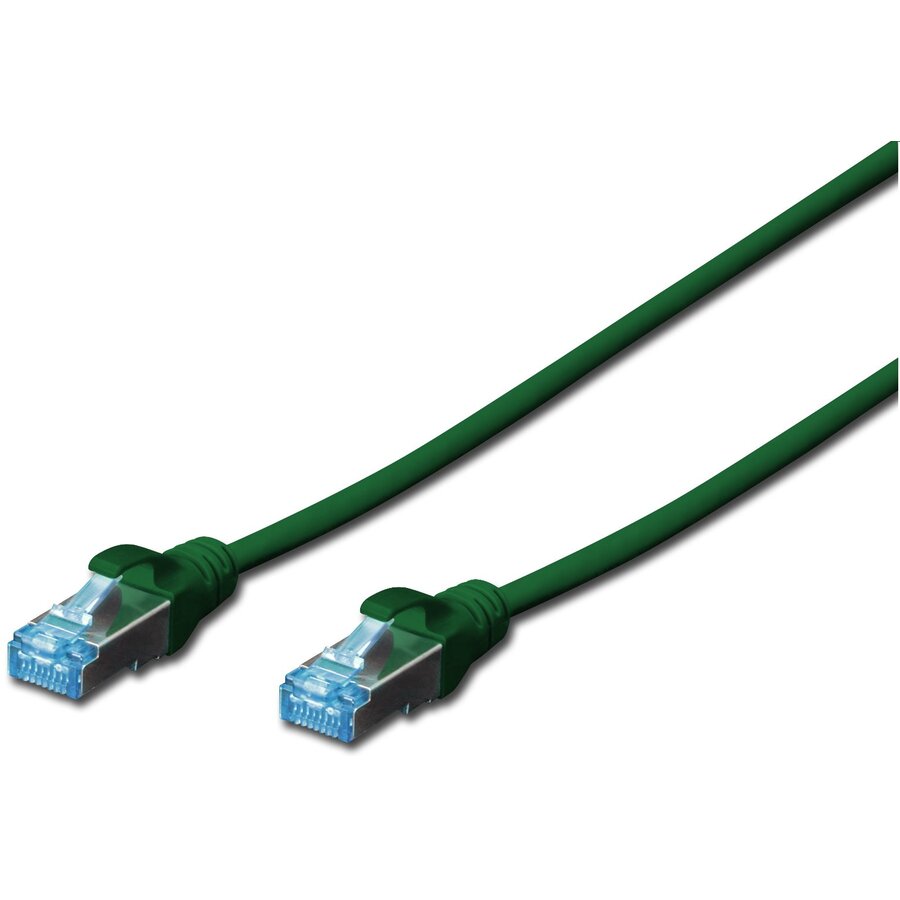 Oferte la Cablu Retea SF/UTP Cat 5E 1m Green