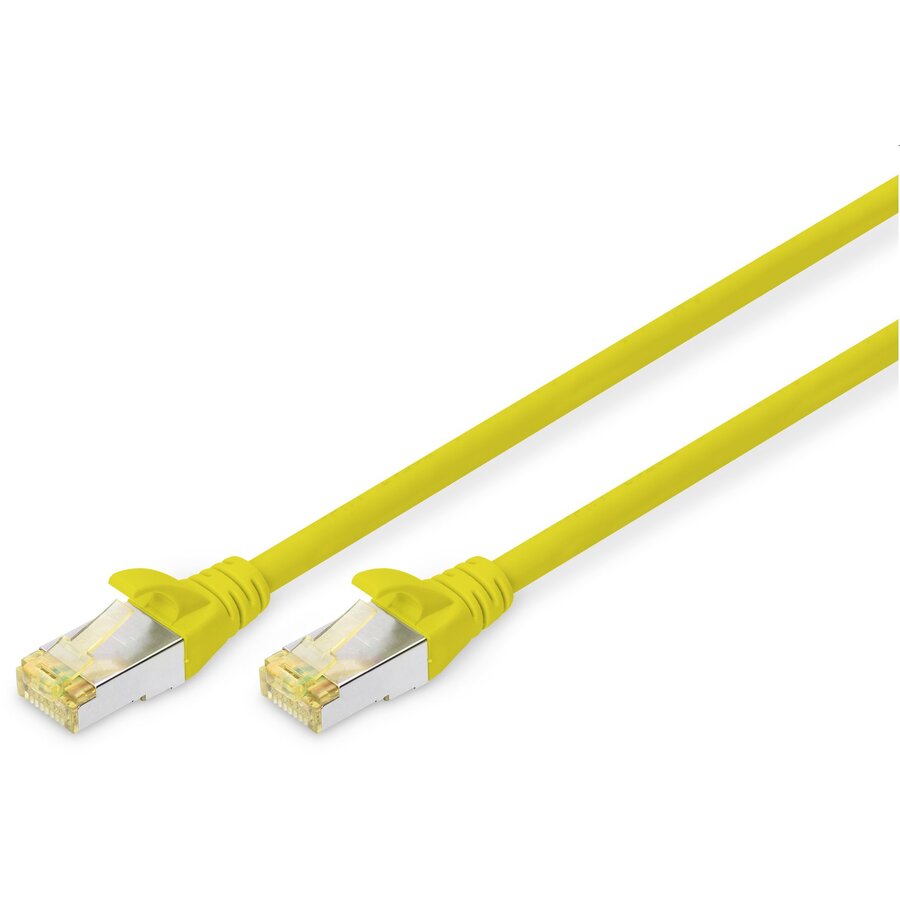 Cablu Retea S/FTP Cat 6A 10m Yellow