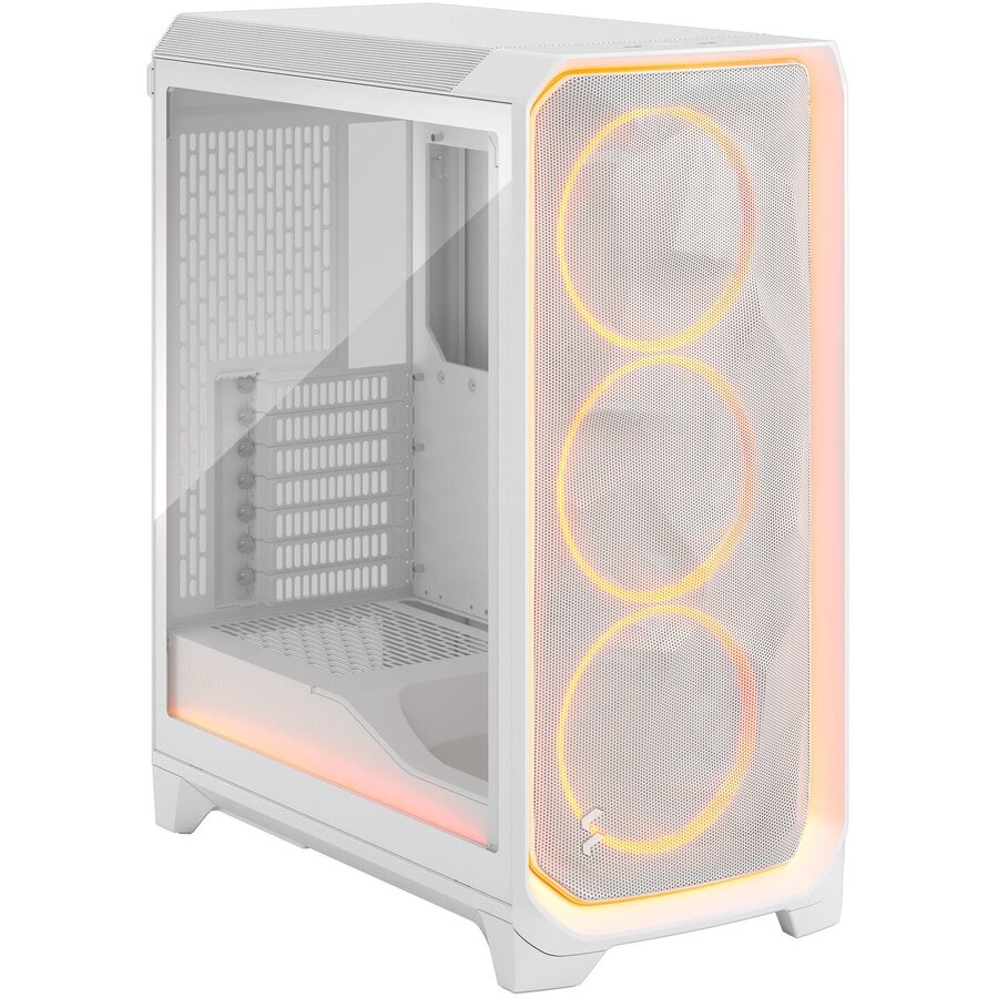 Carcasa Meshify 3 Ambience Pro RGB White TG Clear Midi-Tower E-ATX Alb
