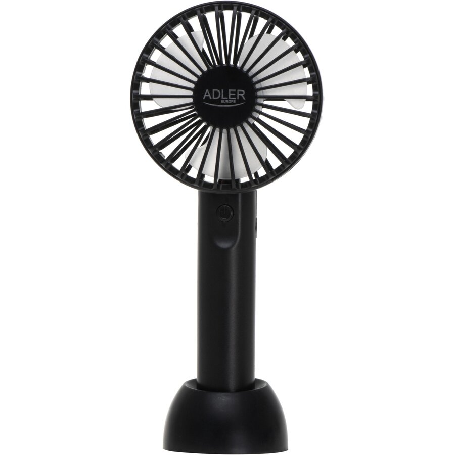 Oferte la Mini Ventilator Portabil AD 7338 3 Setari de Viteza Incarcare USB-C Negru