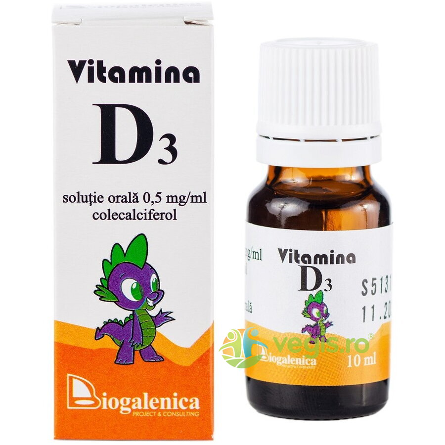 Oferte la Vitamina D3 Solutie Orala 10ml