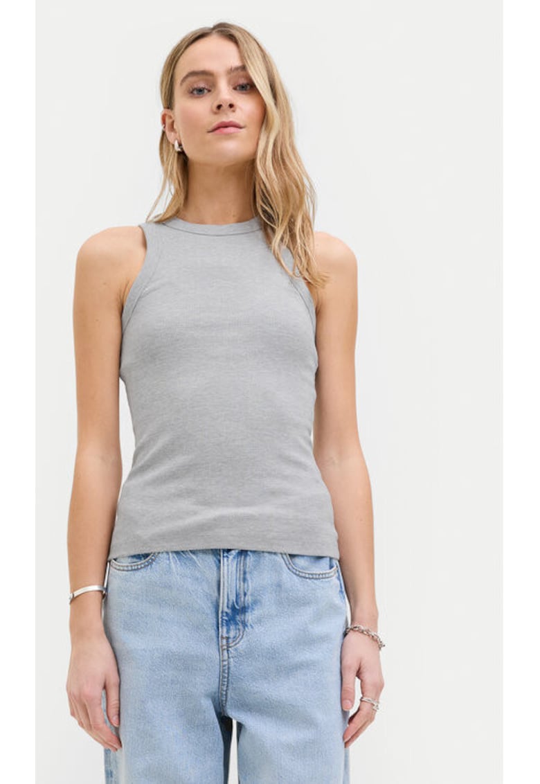 Oferte la Tricou dama -  304702990 - Bumbac - Gri - Gri