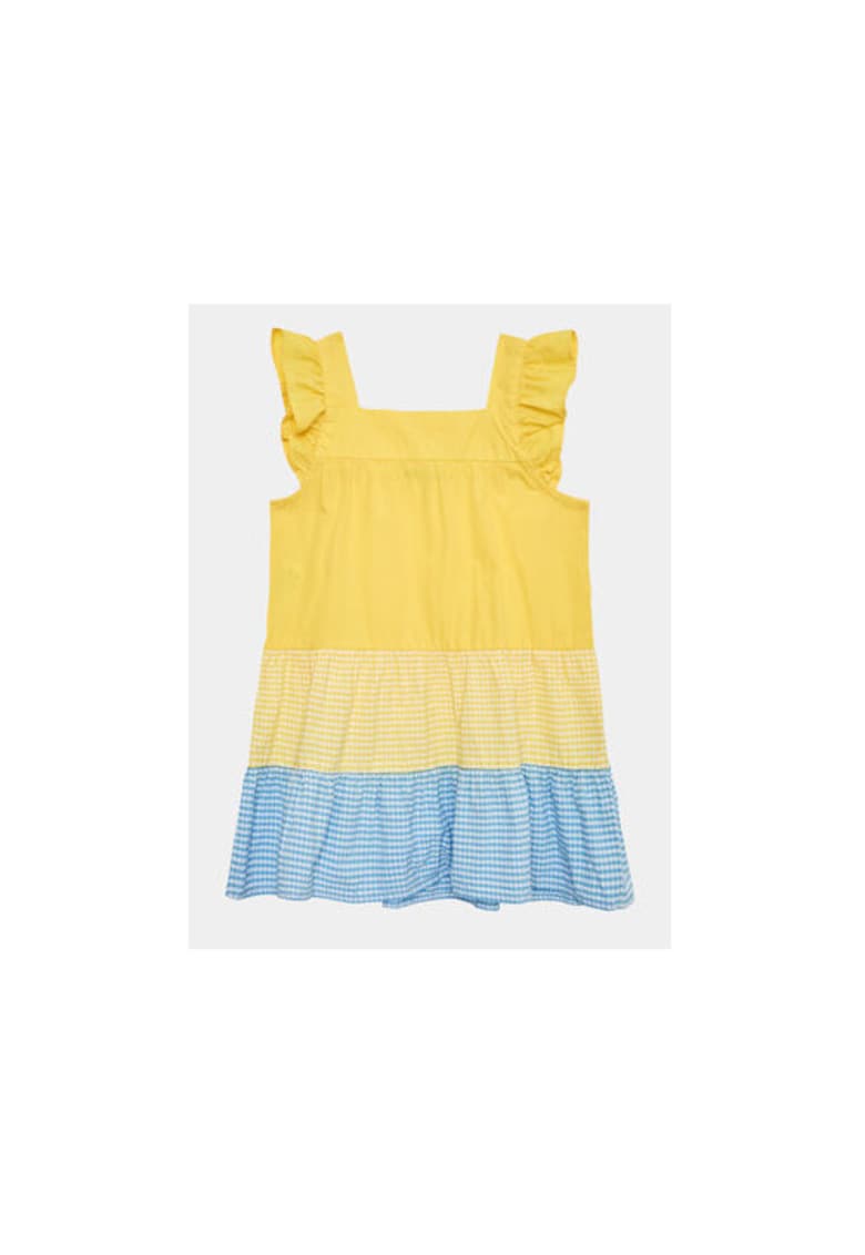 Rochie fete - 302099184 - Bumbac - Galben - Galben